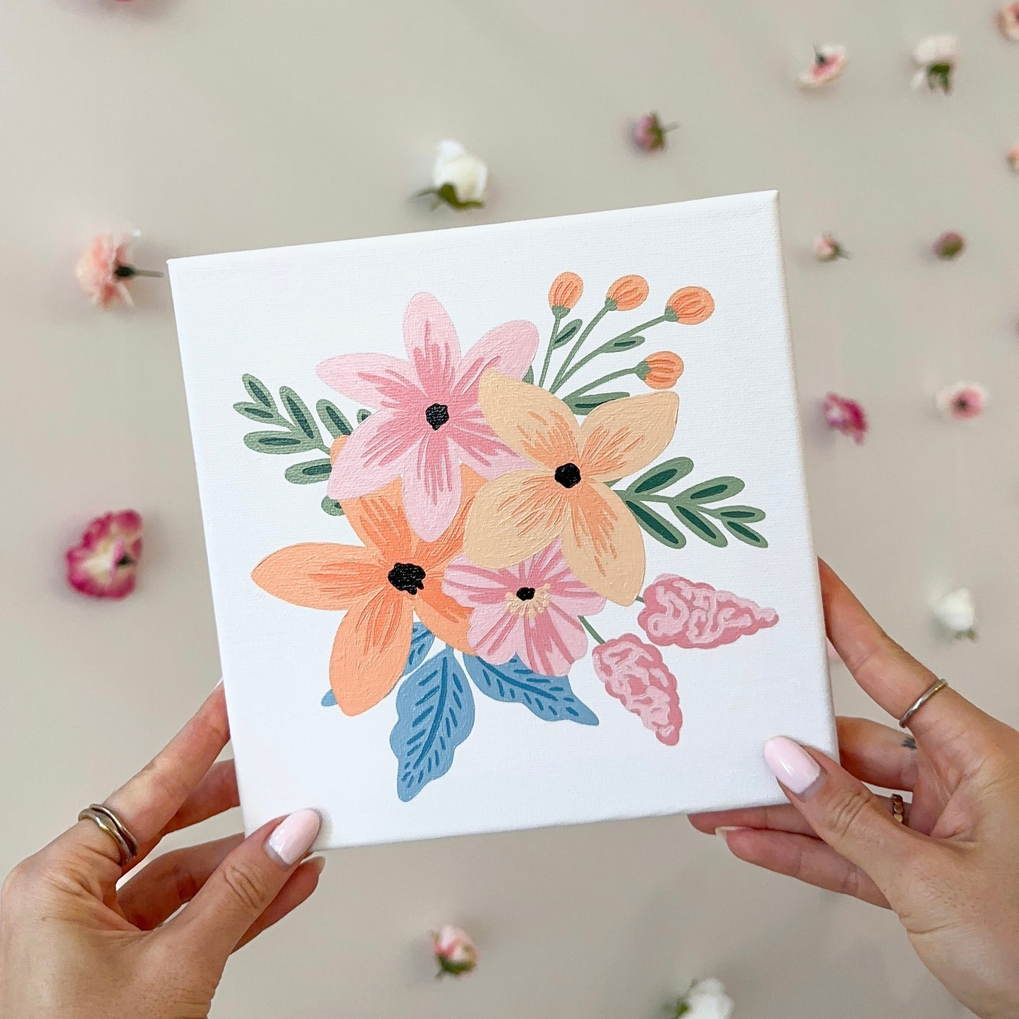 "Cool Breeze" 8x8 Paint by Number Kit