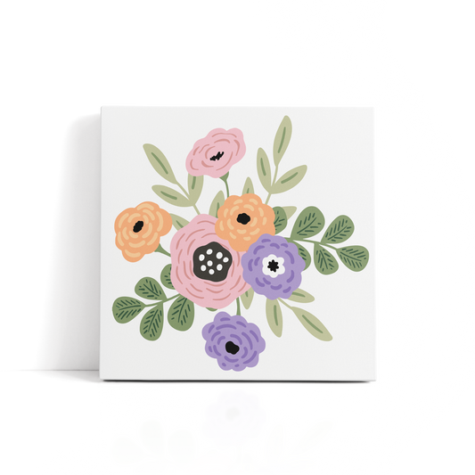 "First Impressions" 8x8 Paint by Number Kit