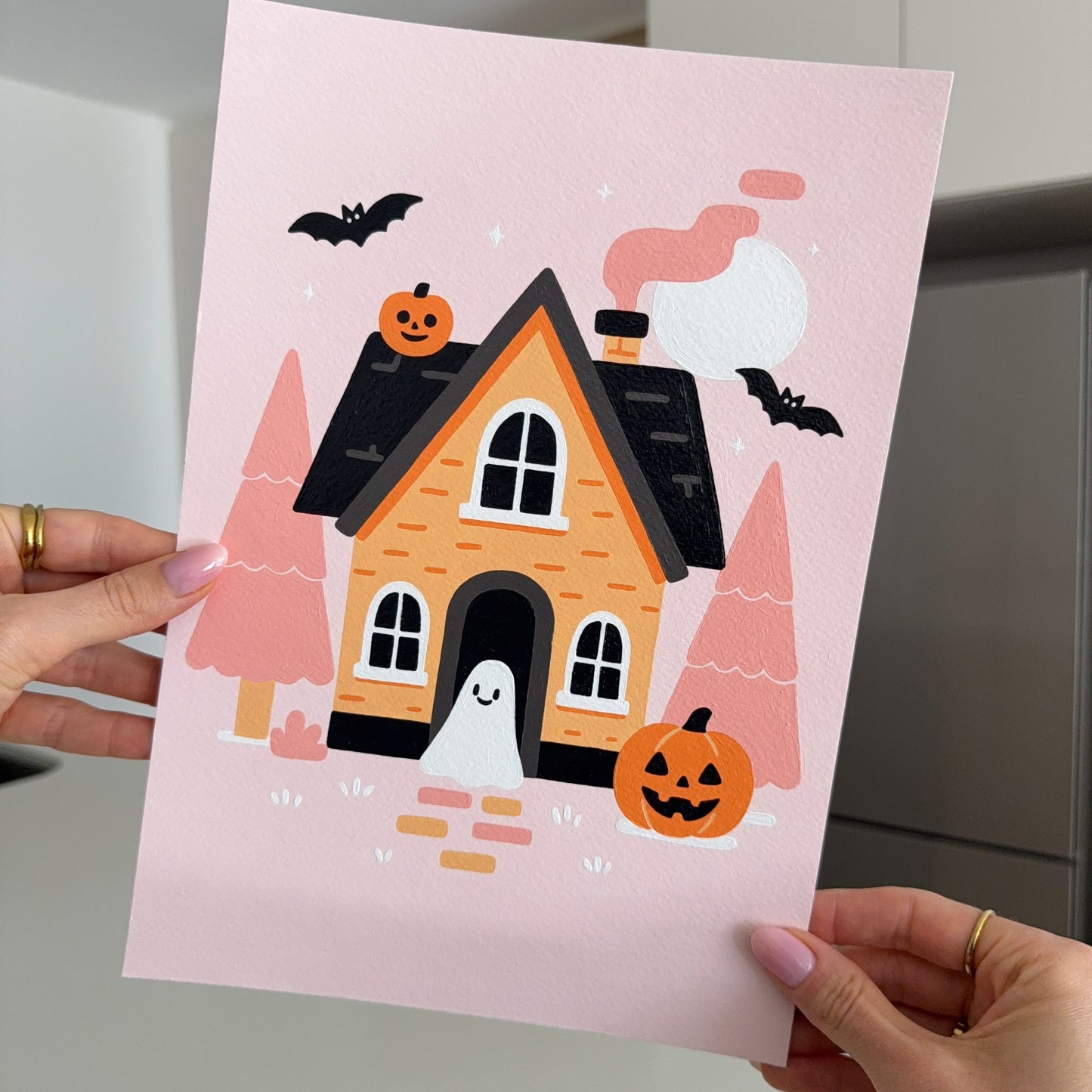 "Midnight Manor" A4 Paint by Number Kit