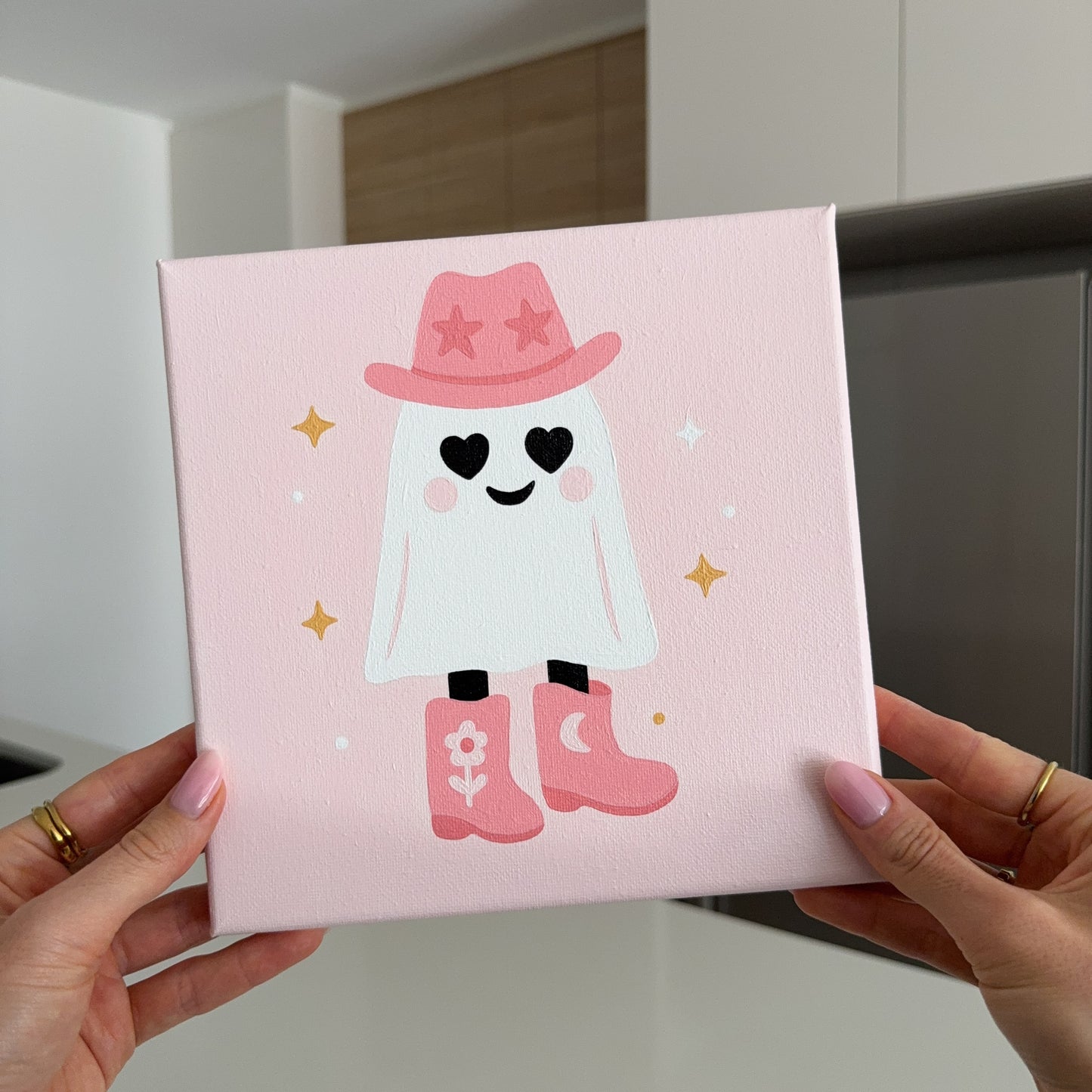 "Howdy Boo!" 8x8 Paint by Number Kit