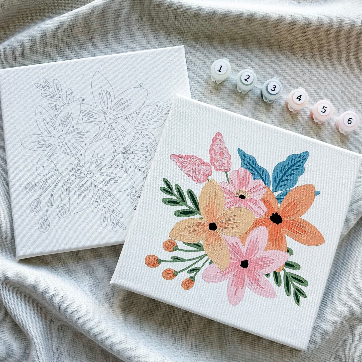 "Cool Breeze" 8x8 Paint by Number Kit