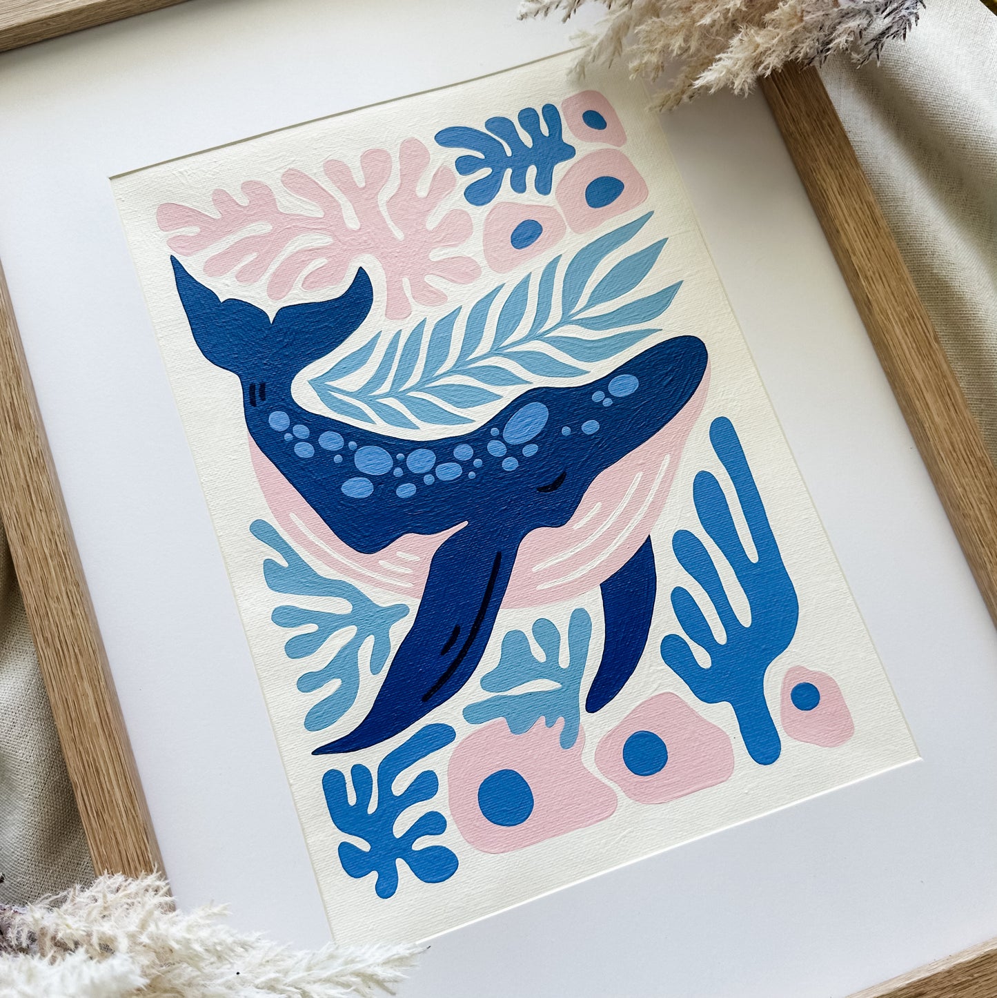 "Coastal" A4 Paint by Number Kit