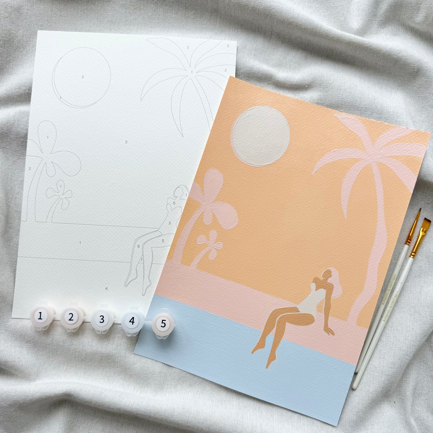 "Palma" A4 Paint by Number Kit