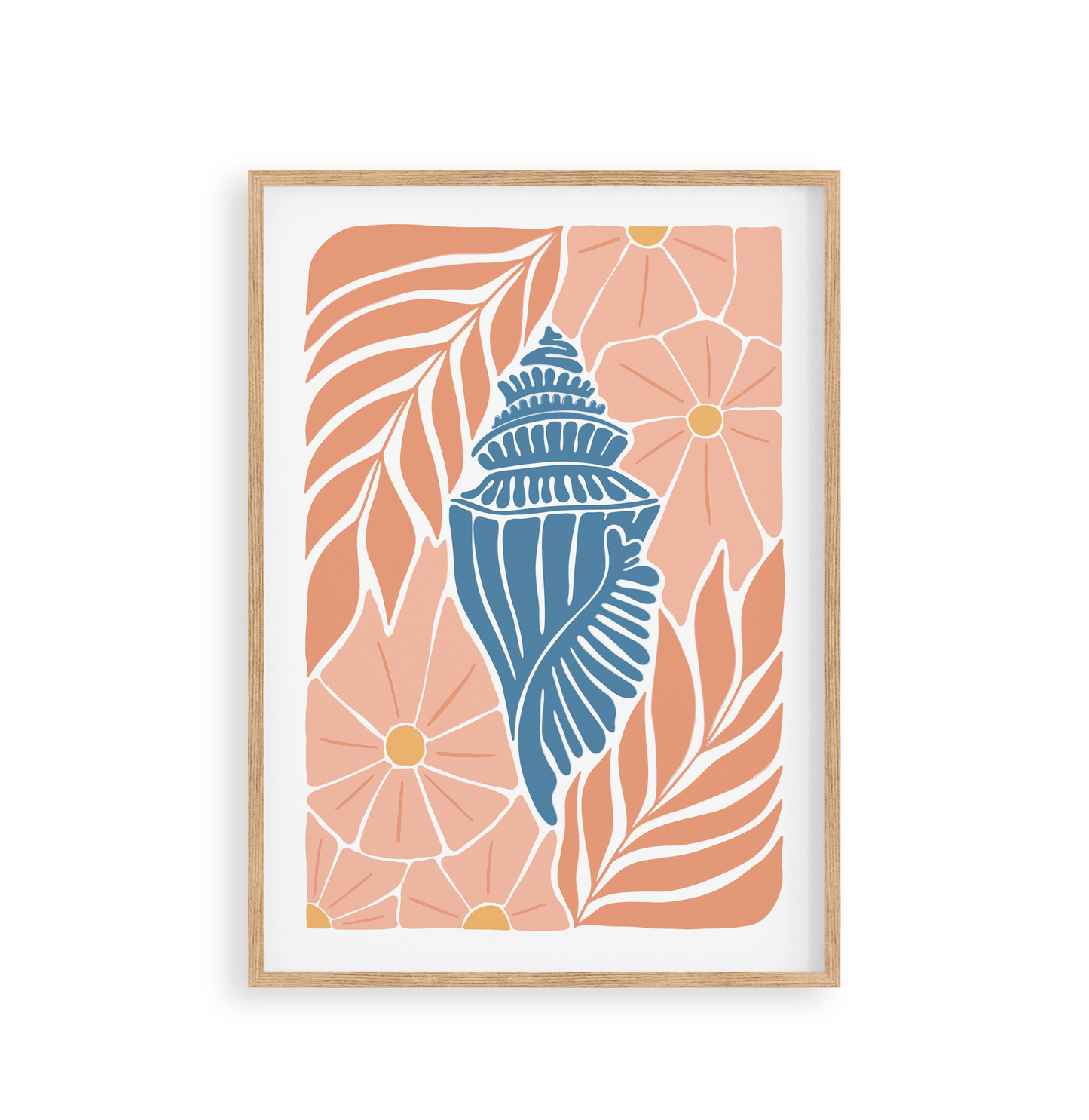 "Seashell" A4 Paint by Number Kit