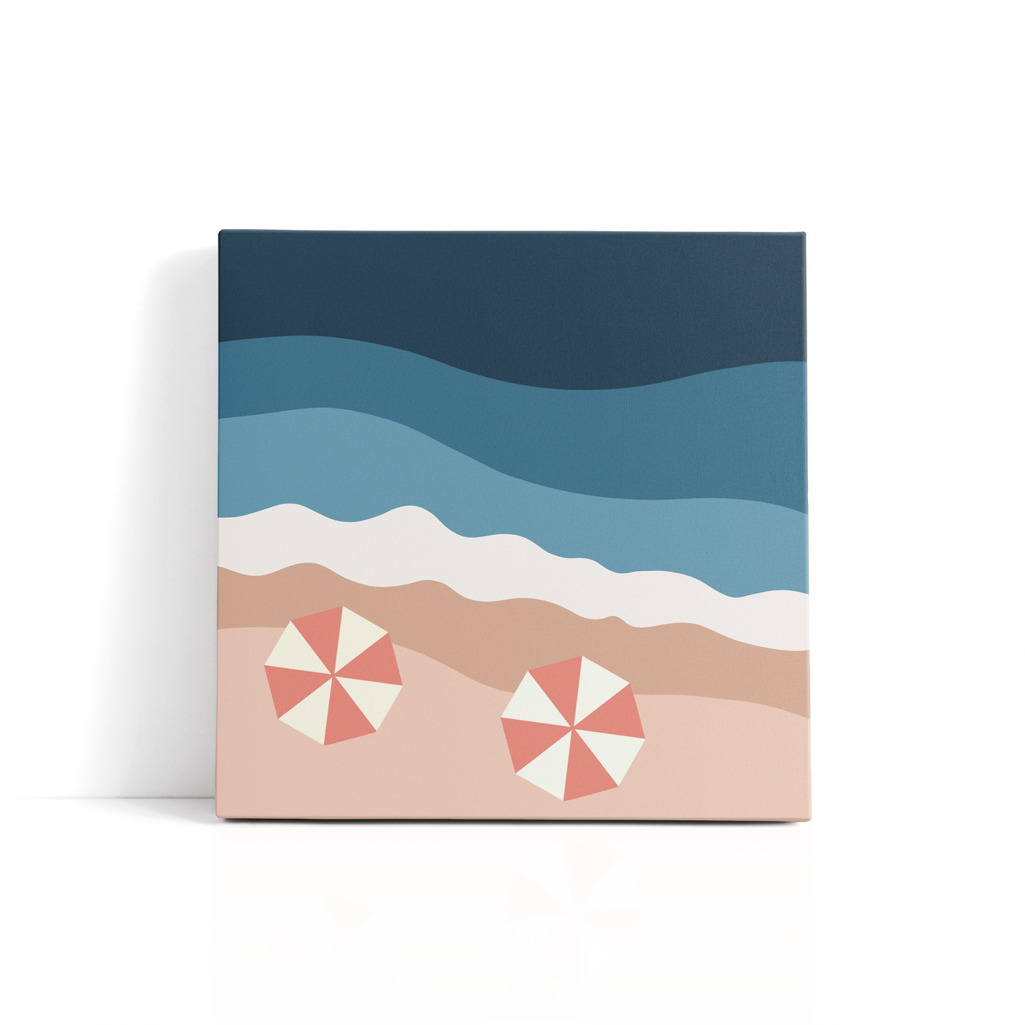 "Beach Days" 8x8 Paint by Number Kit