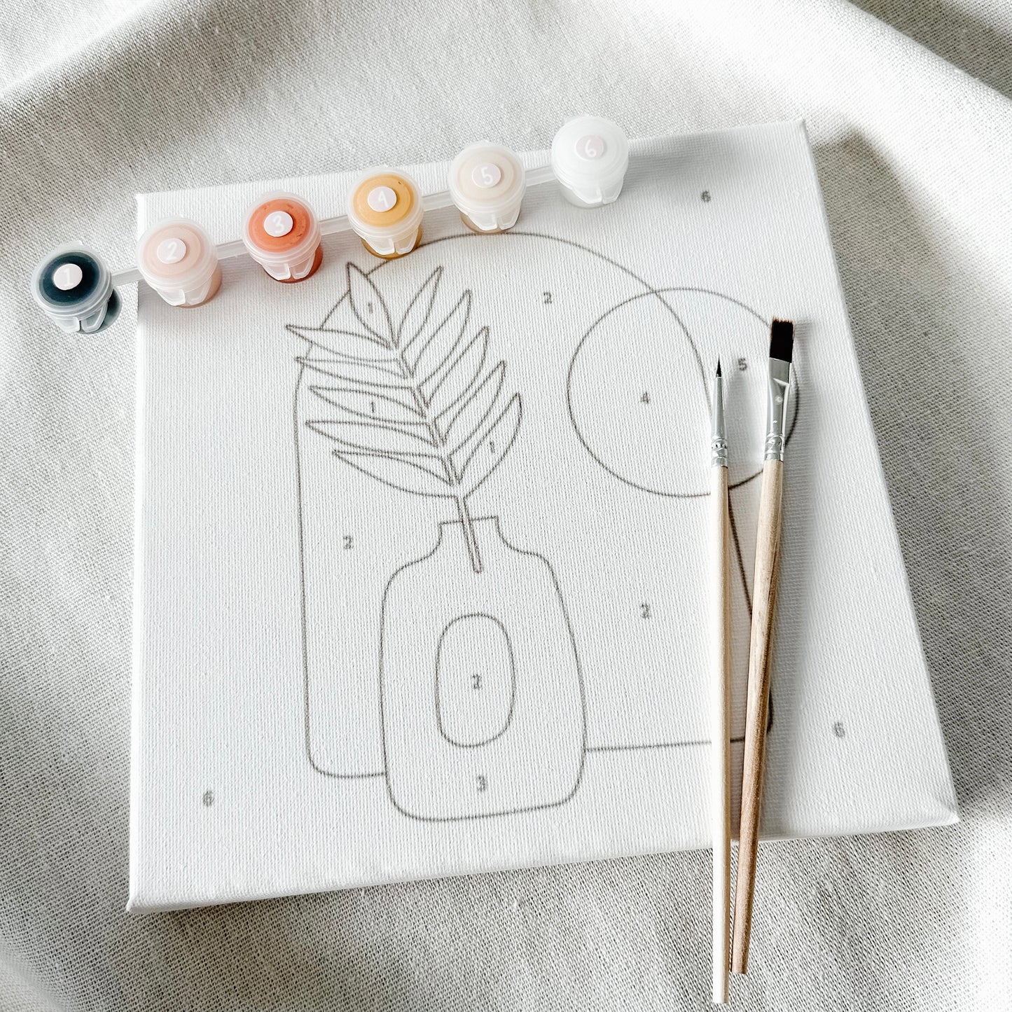 "Terracotta" 8x8 Paint by Number Kit