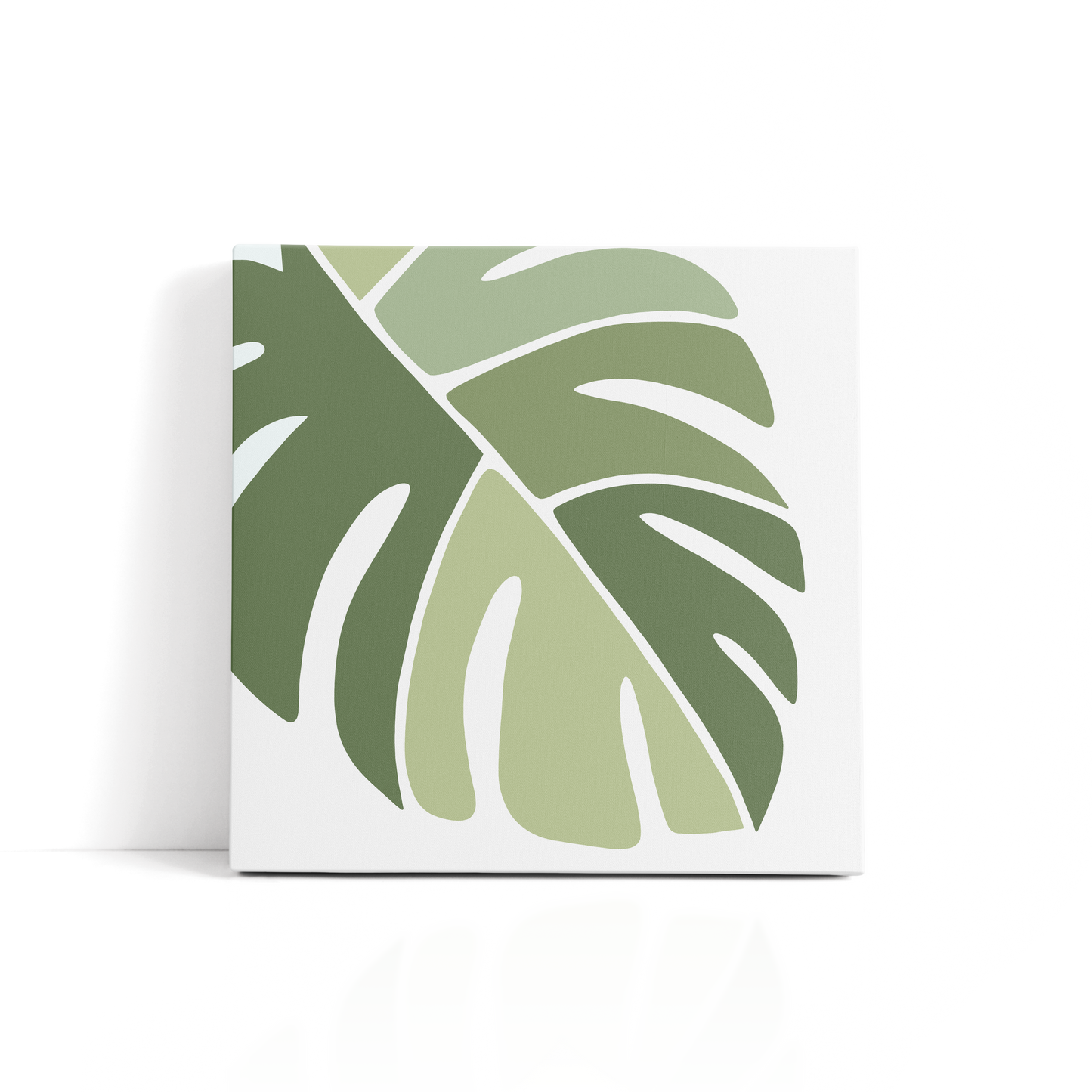 "Monstera" 8x8 Paint by Number Kit