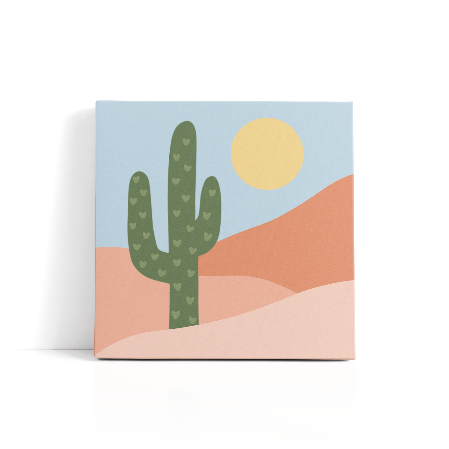 "Saguaro Desert" 8x8 Paint by Number Kit