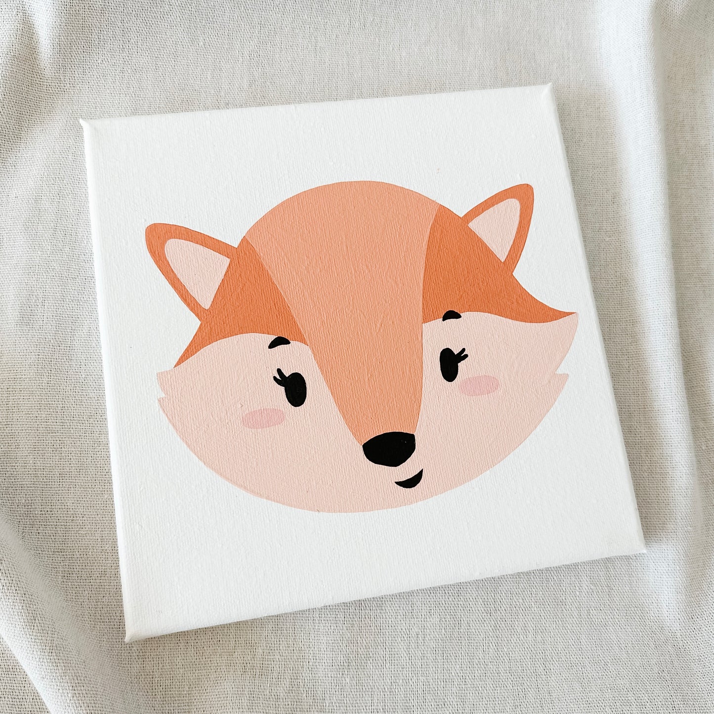 "Lil' Fox" 8x8 Paint by Number Kit