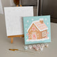 "Gingerbread Wishes" 8x8 Paint by Number Kit