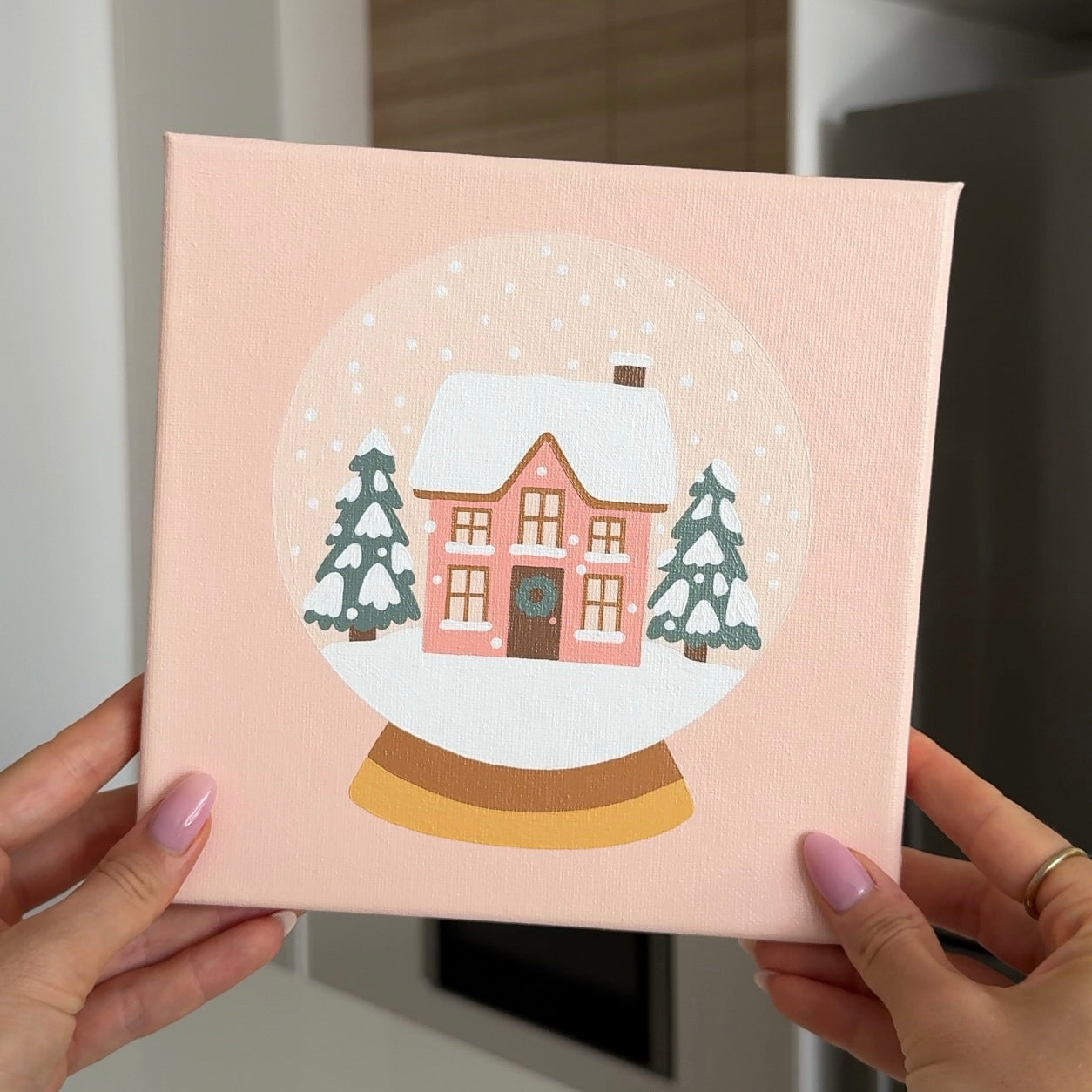 MÅLA x ASHLEIGH GREEN "Let it Snow" 8x8 Paint by Number Kit