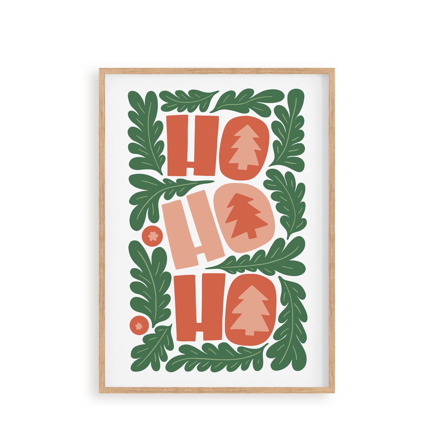 "HoHoHo" A4 Paint by Number Kit