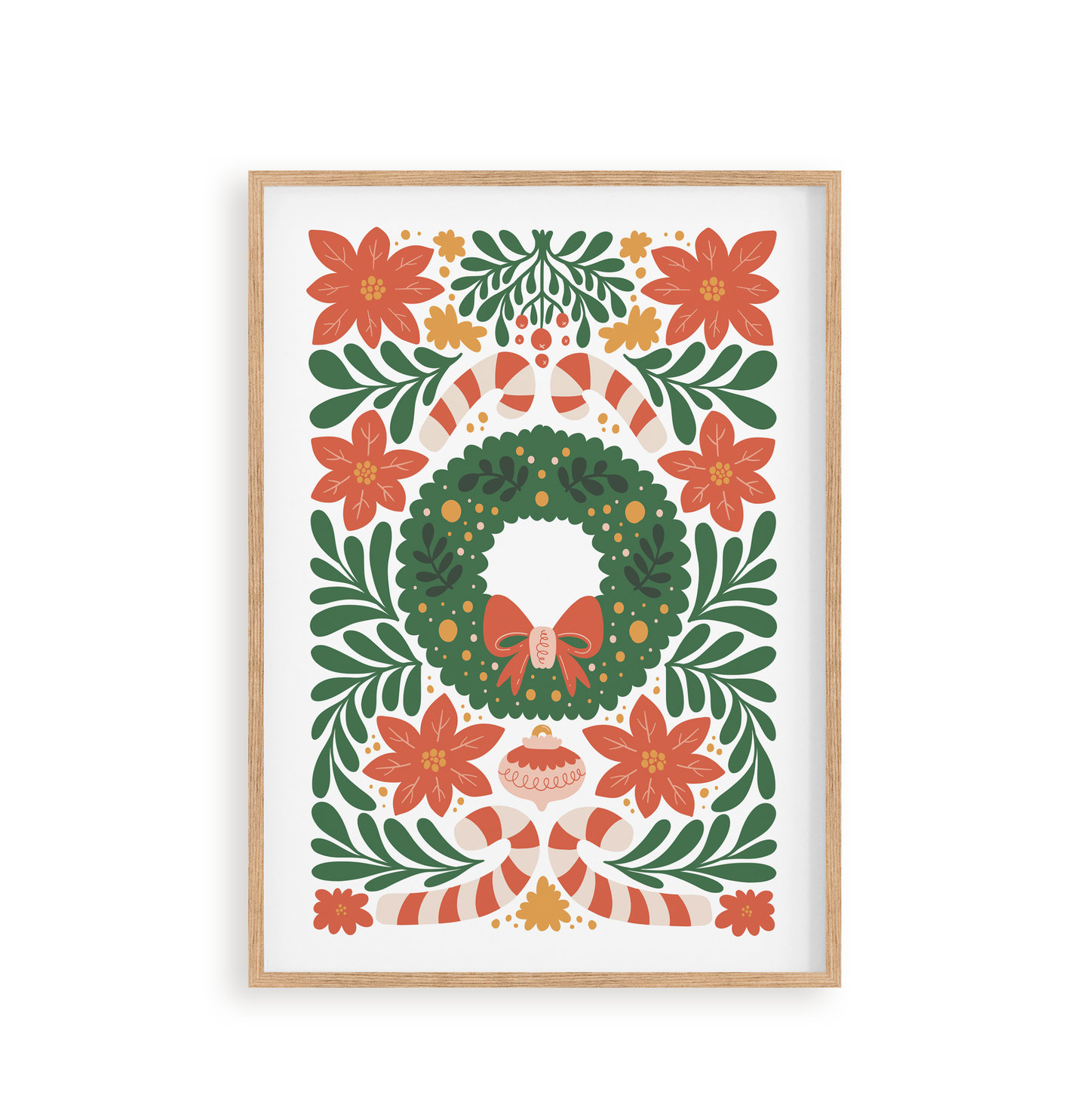 "Deck the Halls" A4 Paint by Number Kit