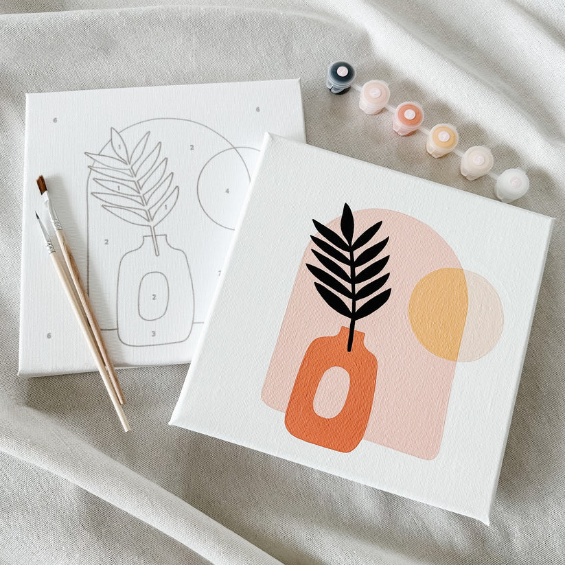 MÅLA ORIGINALS "Terracotta" Paint by Number Kit Måla Paint by Numbers