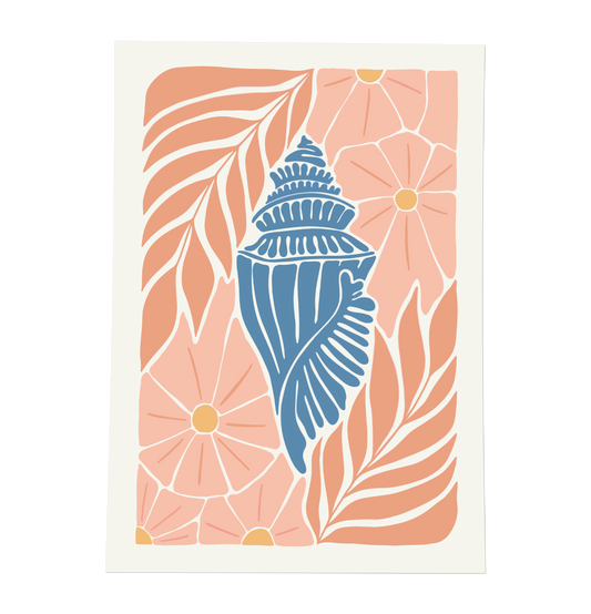 Seashell A4 Paint by Number Kit